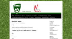 Desktop Screenshot of forestrangersfc.com.au